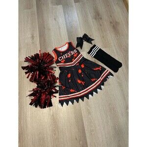 Amazon NIB Bloody Zombie Cheerleader 4pc Set sz 9-10 #2